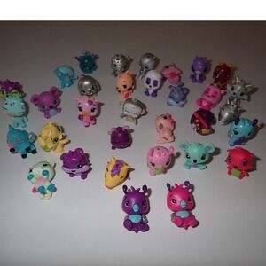 Hatchamals LOT‎ hatchlings Mixed Birds Animals dogs cats glitter wings